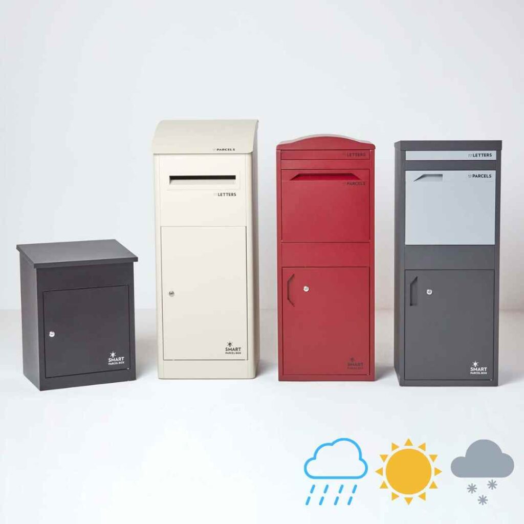 weatherproof post boxes
